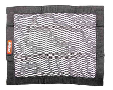 RACEQUIP Mesh Window Net Black