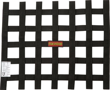 RACEQUIP Ribbon Net 15x18 SFI Black