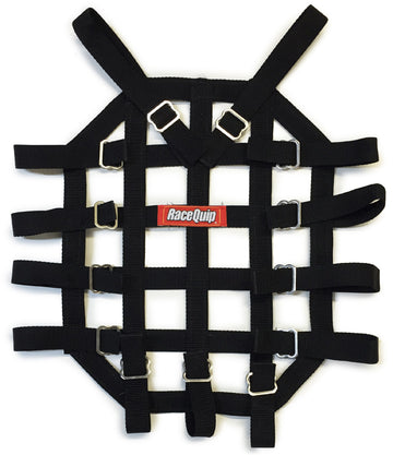 RACEQUIP Roll Cage Roof Net Black Quarter Midget