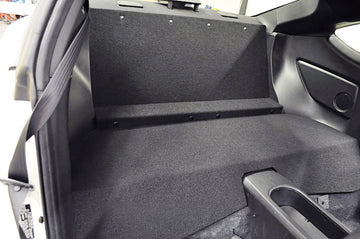 Shrader Designs Rear Seat Delete Scion FR-S, Subaru BRZ & Toyota GT86