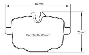 Race Technologies Brake Pad 2210.17 (Front)