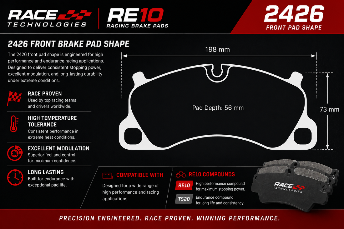 Race Technologies 2426 Brake Pad