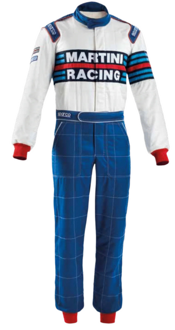 Sparco Martini Racing Driver Suit (Blue)