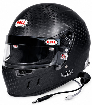 Bell HP6 EVO-II RD-4C/EC Carbon Fiber Racing Helmet | FIA 8860-2018