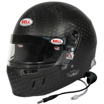 Bell HP6 EVO-II 8860-2018 RD-4C/EC Carbon Fiber Helmet with Built-in Earcup Speakers /Hydration