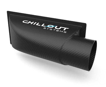 Chillout Systems Carbon Fiber Air Duct Plenum (4 Inch)