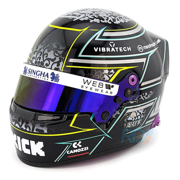 Bell HP77 Guanyu Zhou 1:2 Scale F1 Mini Helmet | Kick Sauber 2024 F1 Season