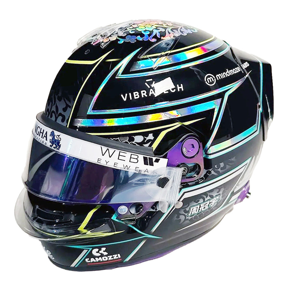 Bell HP77 Guanyu Zhou 1:2 Scale F1 Mini Helmet | Kick Sauber 2024 F1 Season