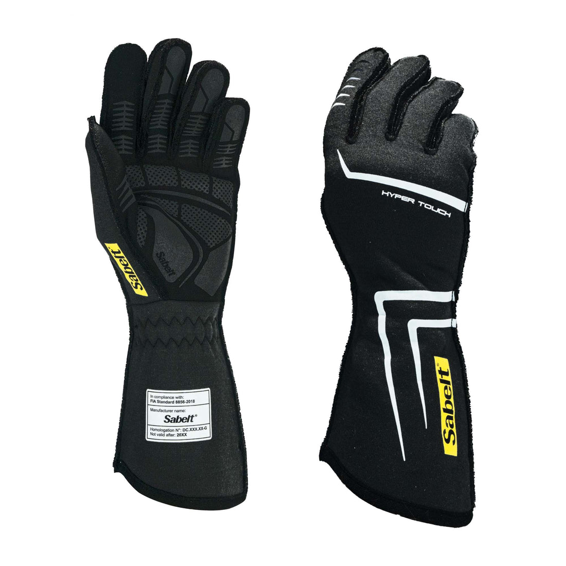 Sabelt Hero Hypertouch TG-12 Fire-Resistant Racing Gloves - FIA 8856-2018