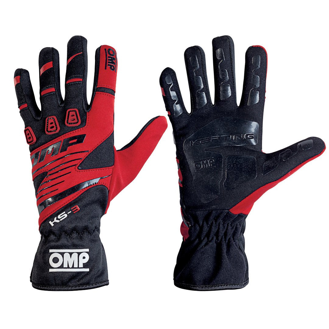 OMP KS-3 Karting Gloves - Spicy Cat Racing