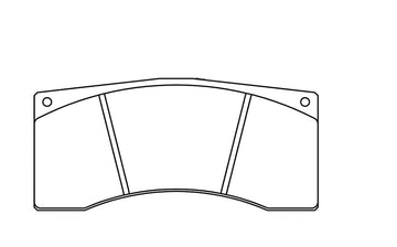 Pagid Racing 1595 Brake Pads (Rear)