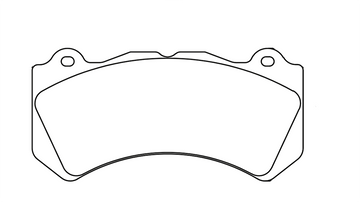Pagid Racing Brake Pads 8081