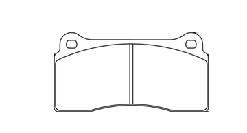 Pagid Racing 1287 Brake Pads (Front)