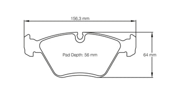 Pagid Racing Brake Pads No. 1295