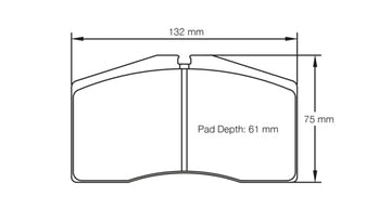 Pagid Racing Brake Pads No. 1842