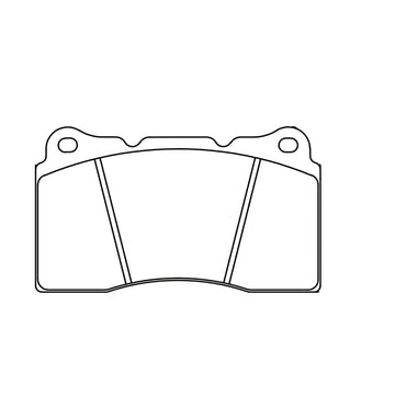 Pagid Racing 2487 Brake Pads (Front)