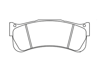 Pagid Racing Brake Pads 8087