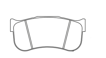 Pagid Racing Brake Pads No. 8101
