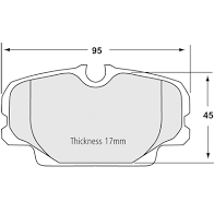 PFC Brake Pads 0278.XX.17.44 | BMW E30 (excl. M3)