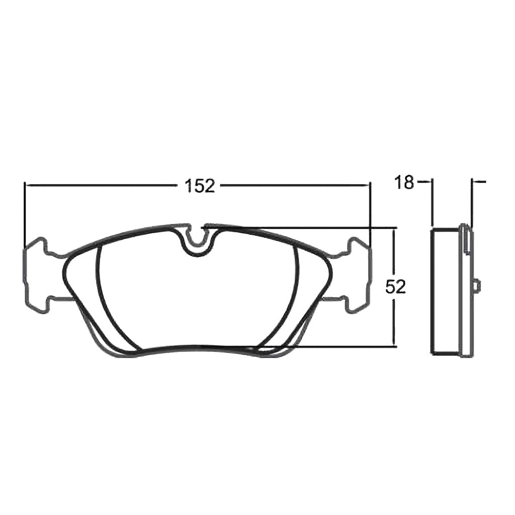 Performance Friction PFC Brake Pads 0558.XX.18.44