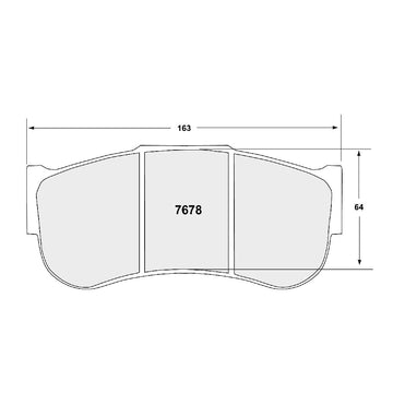 Performance Friction PFC Brake Pads 7678.xx.30.44 (Front)