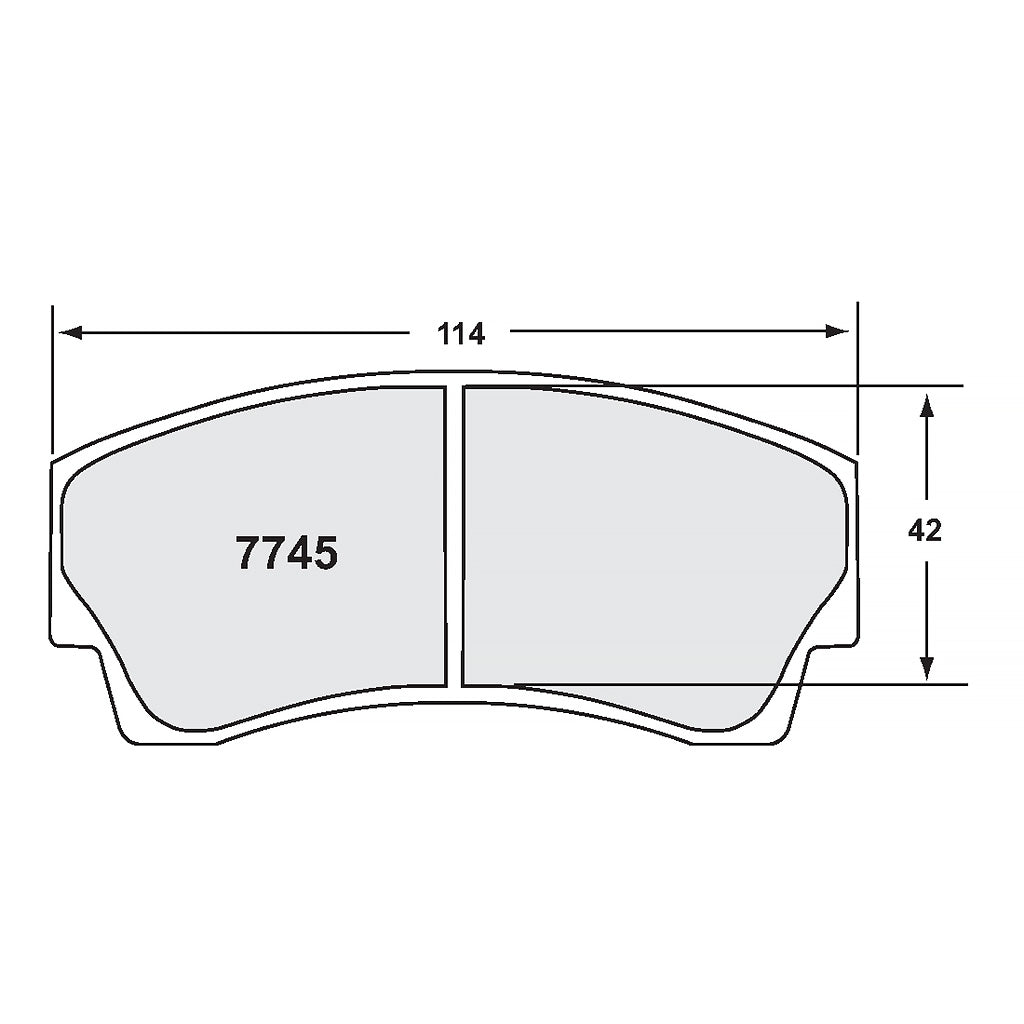 Performance Friction PFC Brake Pads 7745.XX.16.44
