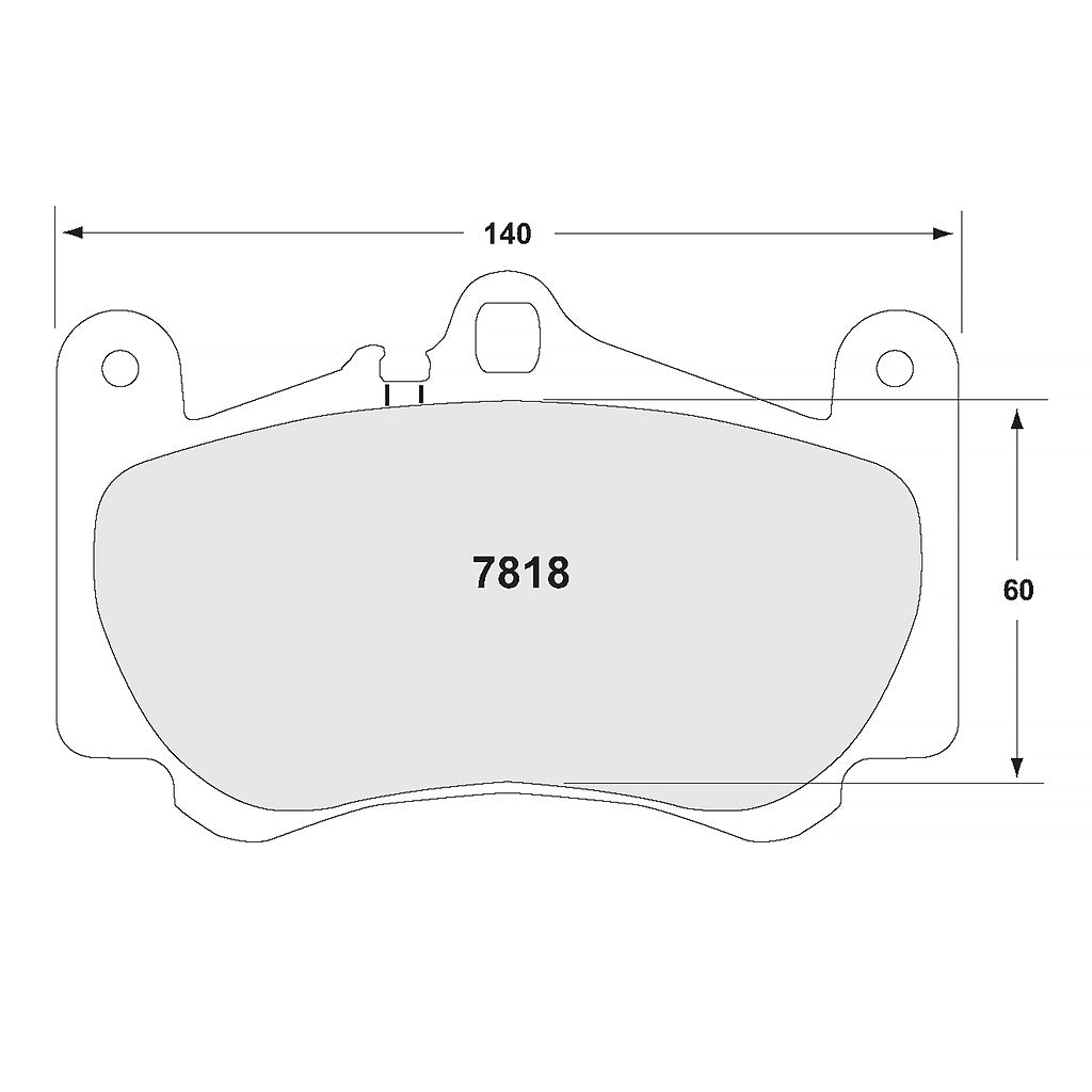 Performance Friction PFC Racing Brake Pads 7818.XX.17.44