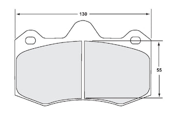 Performance Friction PFC Brake Pads 7869.XX.17.44 (Front)