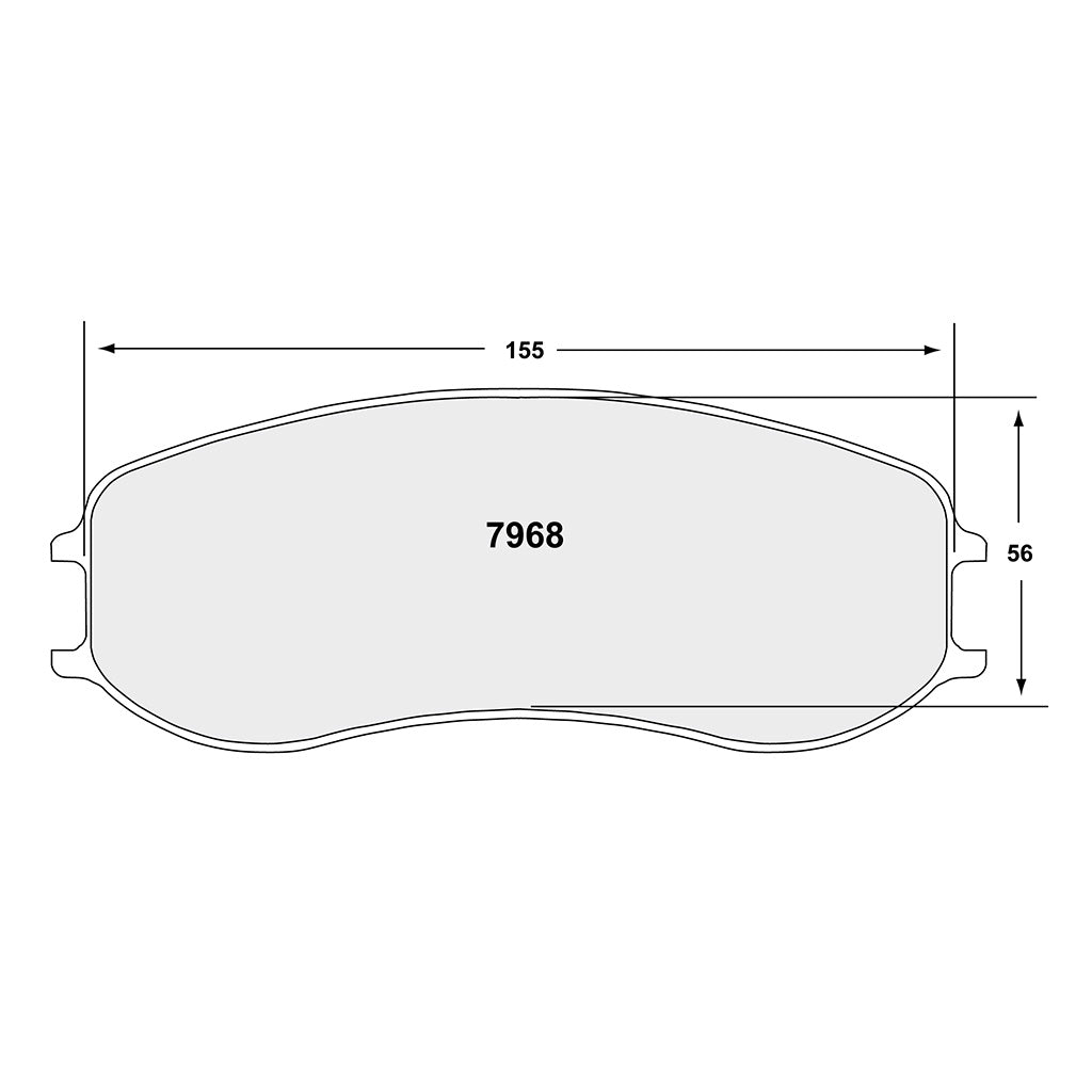 Performance Friction PFC 7968 Brake Pads