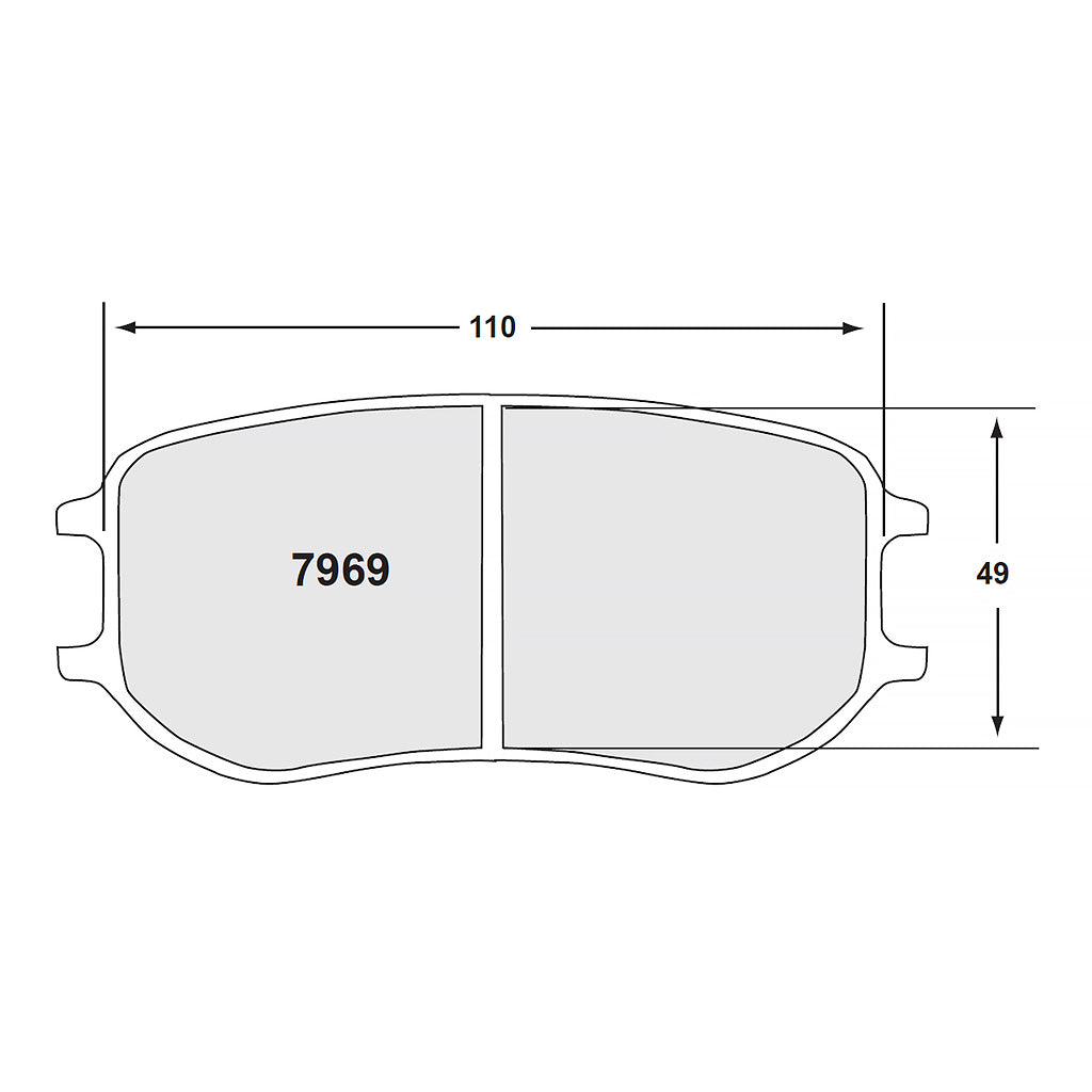 Performance Friction PFC 7969 Brake Pads