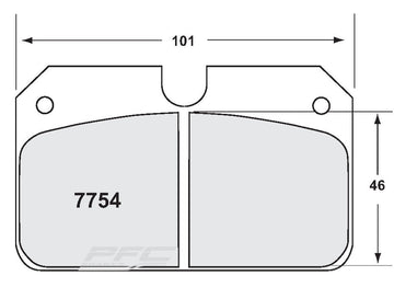 PFC Brake Pads 7754.11.16.44