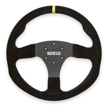 Sparco Competition R350 Steering Wheel | 350mm Suede/Leather Racing Wheel