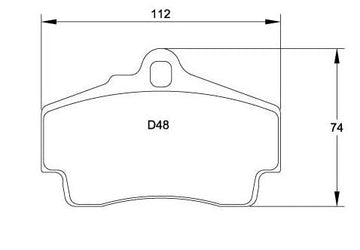 Race Technologies RE10 Brake Pad 2421.15.5.RE10