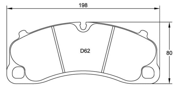 Race Technologies 2450 Brake Pad