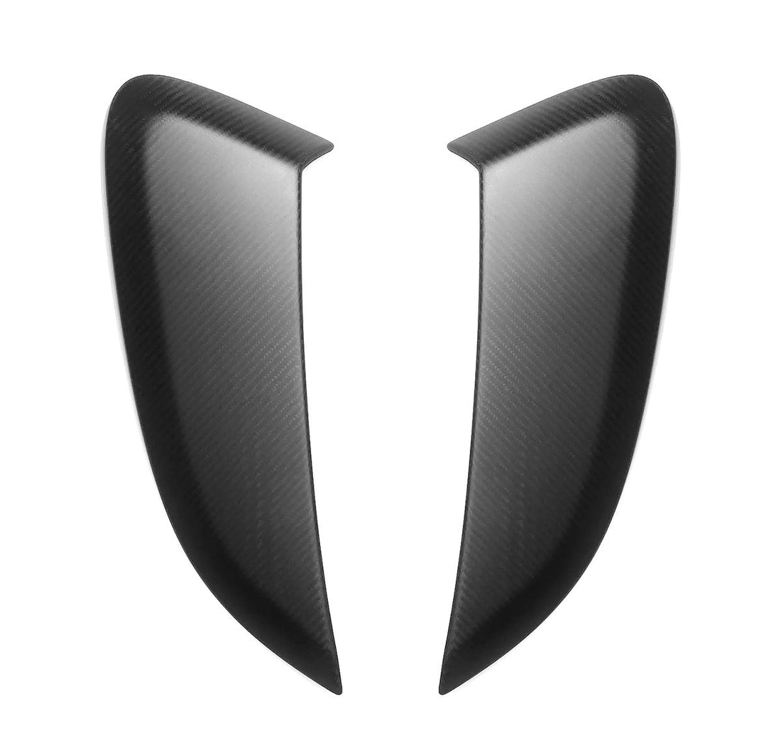 SilverRocket Dry Carbon Fiber Rear Side Air Intake Covers | Porsche GT4/GT4 RS