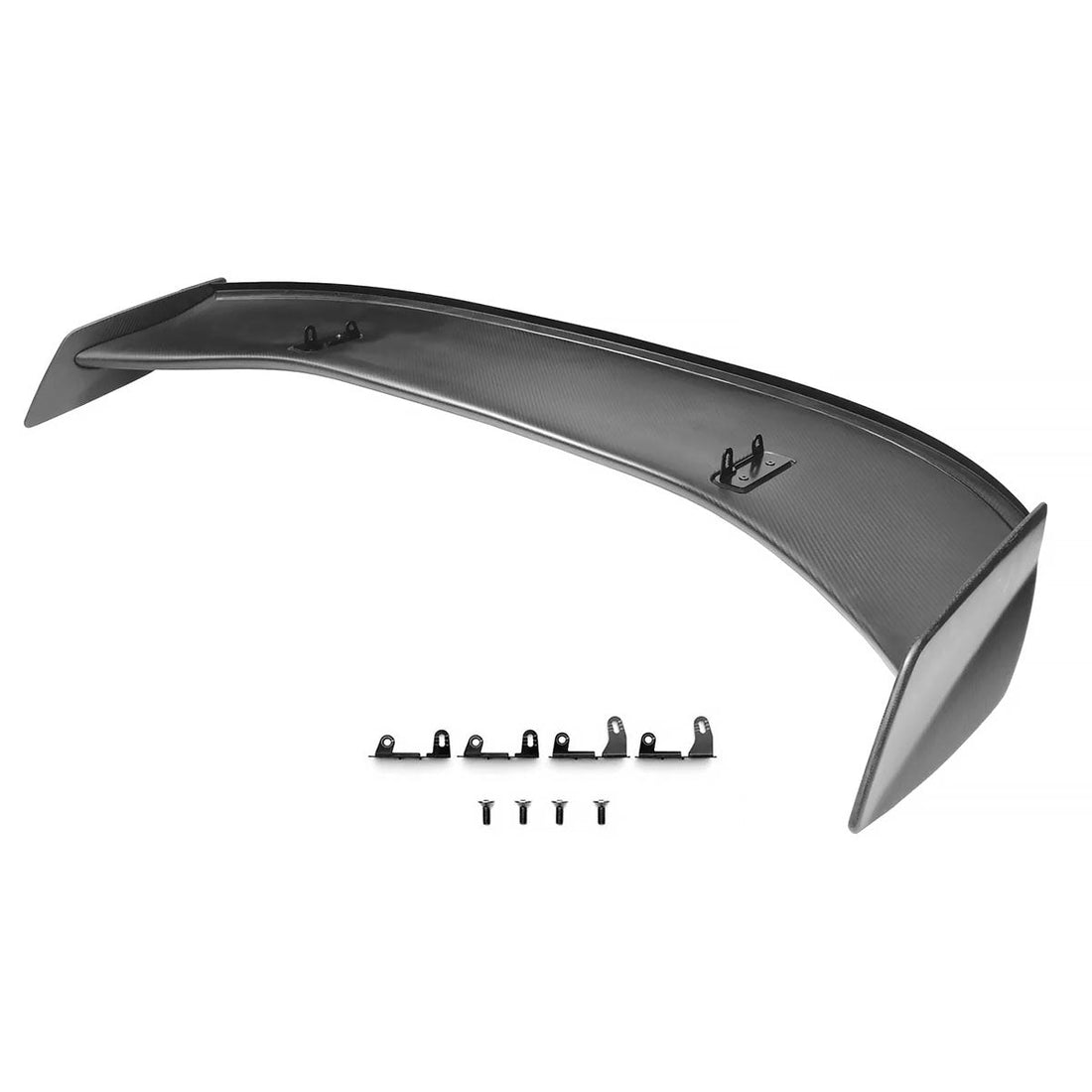 SilverRocket DRS-1 Flex Carbon Swan Neck Wing | Porsche 718 GT4/GT4 RS