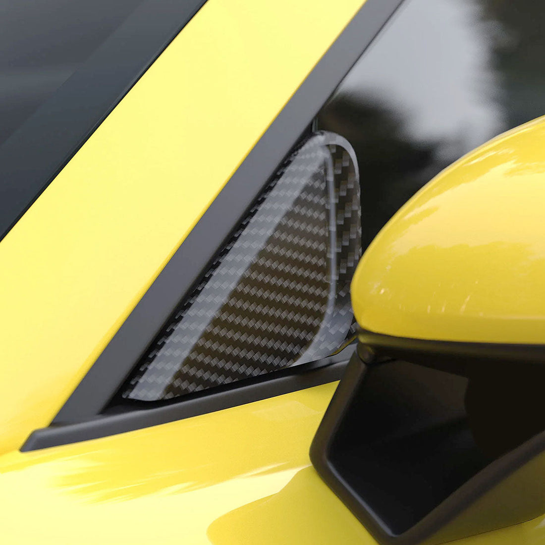 SilverRocket Dry Carbon Fiber Wind Buffeting Deflector Kit (Porsche 718/981)