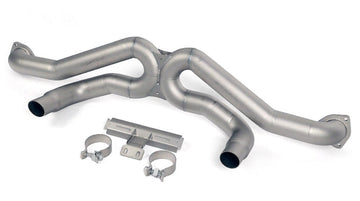 SilverRocket Titanium Ultralight Race Pipe for Porsche GT4 RS