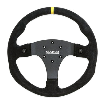 Sparco Competition R330B Steering Wheel – 330mm Suede or Leather with Push Buttons