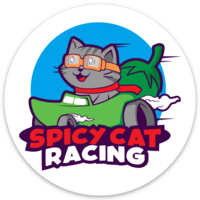 Spicy Cat Racing Sticker